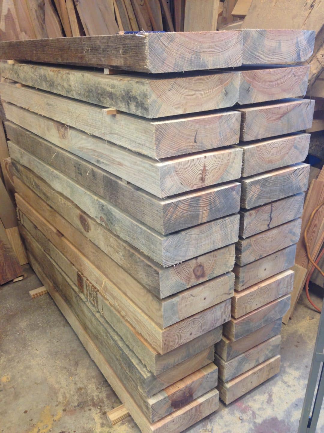 Crosscut Slabs & Lumber at Grassroots Wood Co. in Fairhope, Alabama