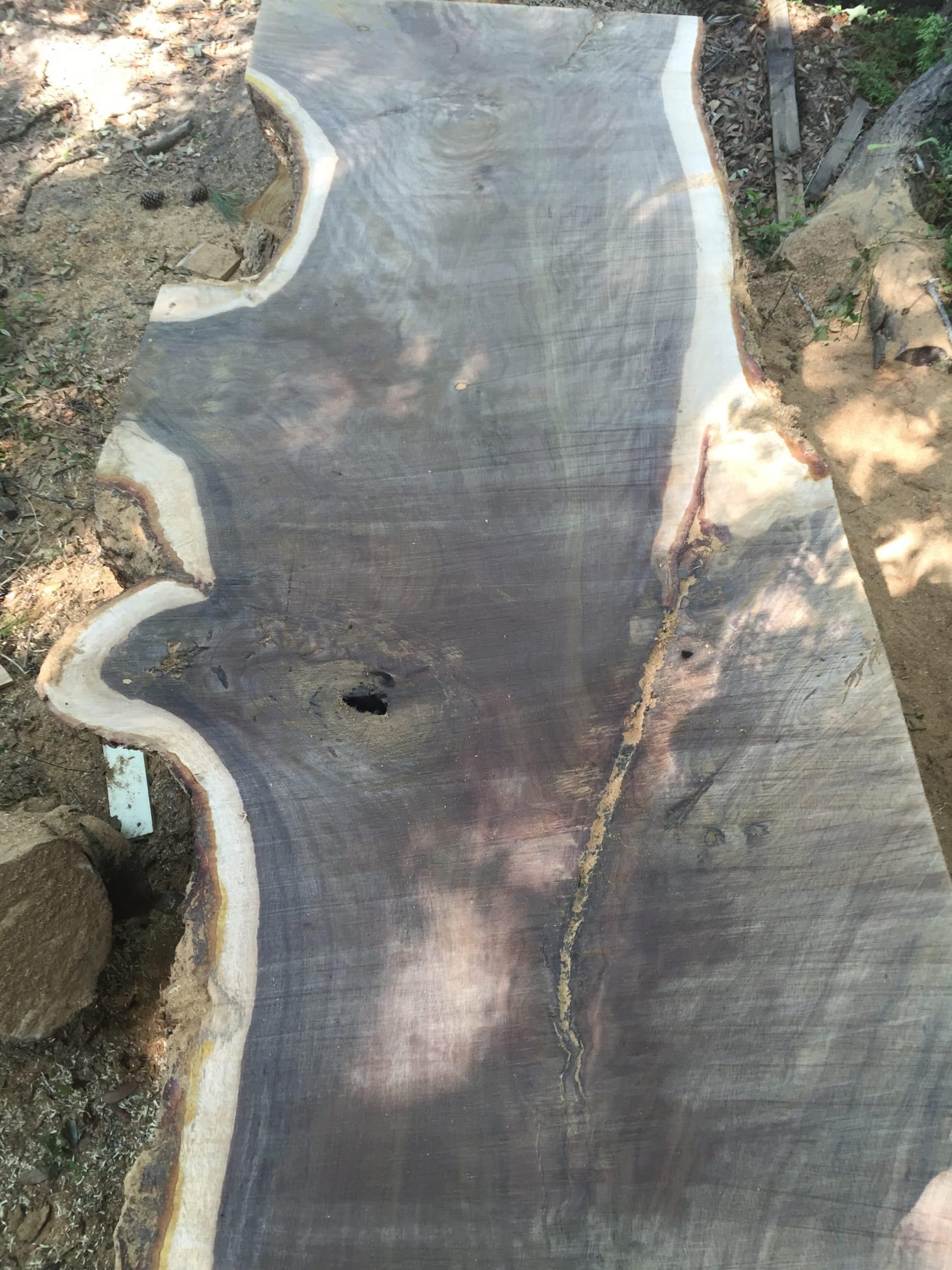 Crosscut Slabs & Lumber at Grassroots Wood Co. in Fairhope, Alabama